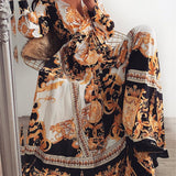 Faye - Boho-Print Kleid