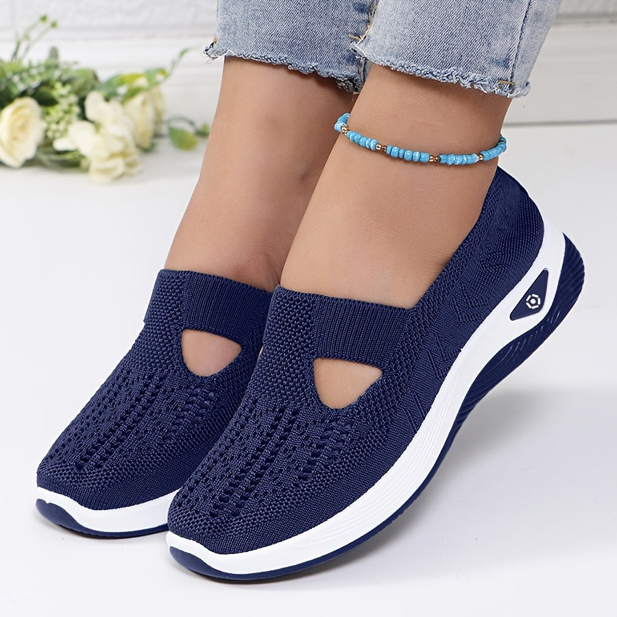 Bequeme Slip-On-Sneaker mit fester Passform