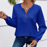 AMY | SWEATER MIT REISSVERSCHLUSS