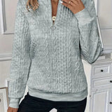 AMY | SWEATER MIT REISSVERSCHLUSS