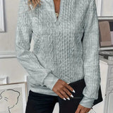 AMY | SWEATER MIT REISSVERSCHLUSS