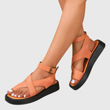 Bria - Dicke Plattform-Sandalen