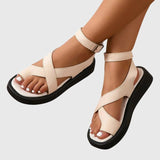 Bria - Dicke Plattform-Sandalen