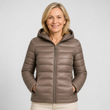 Ingrid | Übergangsjacke, Champagner