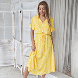 Faelina - Bedrucktes Sommerkleid