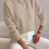 SERAPHINE ROLLKRAGEN-PULLOVER