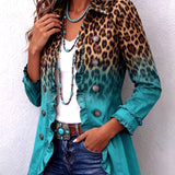 Barbara™ | Blazer im Leopardenverlauf