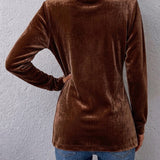 Katrin™ | Offener Blazer mit Glanz