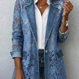 Doris™ | Blazer mit durchbrochenen Blumen
