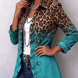 Barbara™ | Blazer im Leopardenverlauf