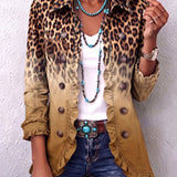 Barbara™ | Blazer im Leopardenverlauf