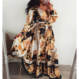 Faye - Boho-Print Kleid