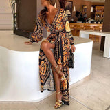 Faye - Boho-Print Kleid
